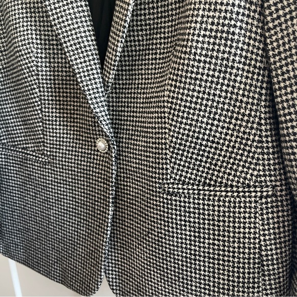 J Crew Houndstooth Sparkle Blazer - Picture 7 of 7
